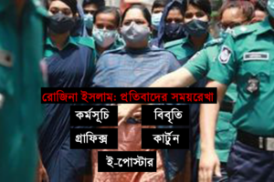 রোজিনা ইসলাম: প্রতিবাদের সময়রেখা